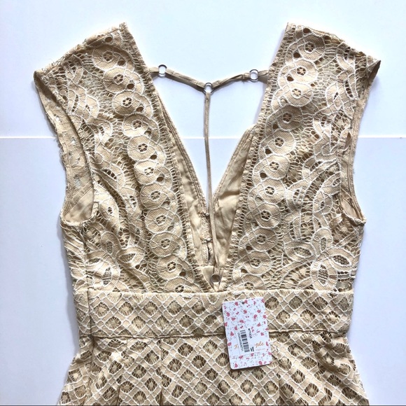 Free People One Million Lovers Lace Mini Dress NWT - Picture 10 of 16